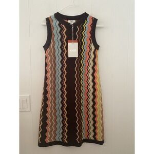 Missoni for Target 20th Anniversary Chevron Knit Sleeveless Mini Dress XS NWT
